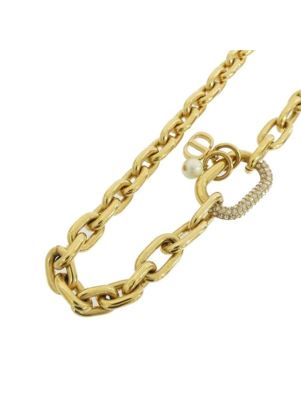 Dior D-fusion Necklace Gold
